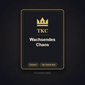 Pokémon Wachsendes Chaos Top-Trainer-Box – Deutsch