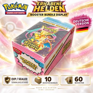 Pokémon Erhabene Helden Booster Bundle Display – Deutsch