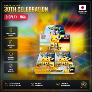 Pokémon 30th Celebration (M6a) Display – Japanisch – Produktbild KINGCARDS