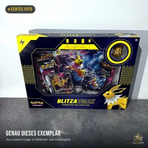Pokémon Blitza-VMAX Premium-Kollektion – Deutsch – echtes Foto aus unserem Lager