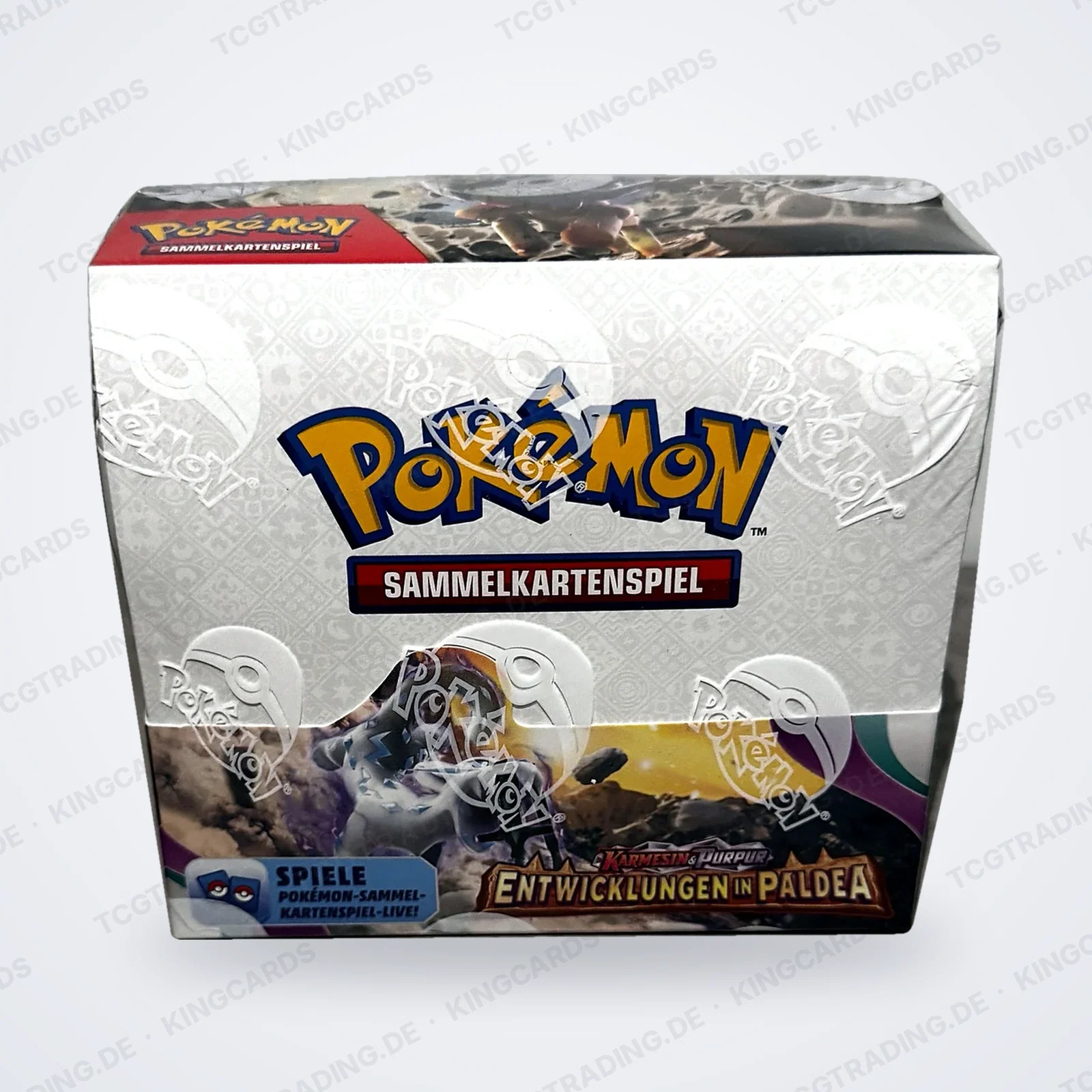 Pokémon Entwicklungen in Paldea Booster Display – Deutsch