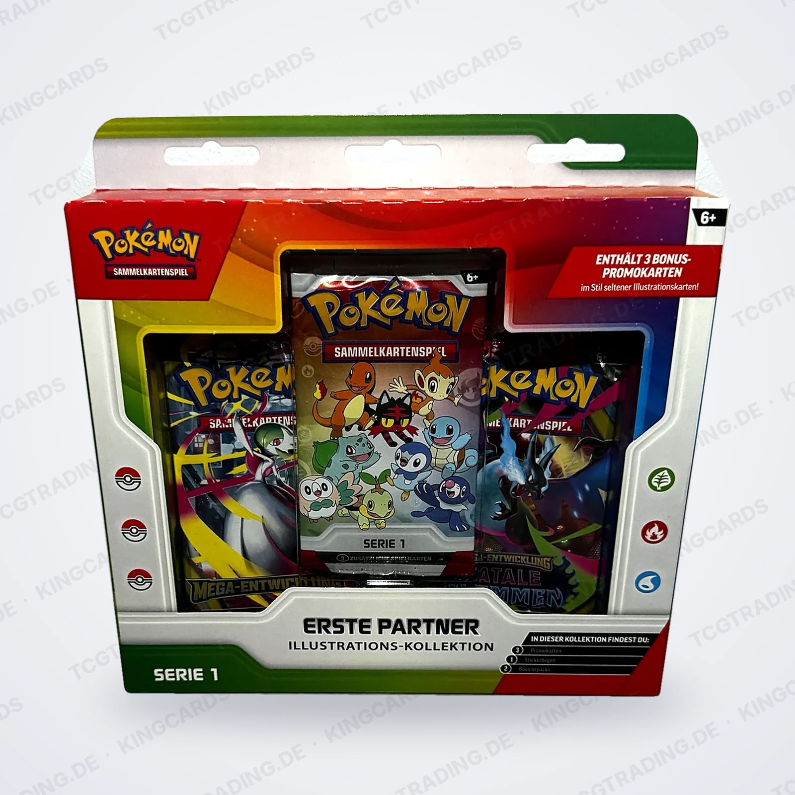 Pokémon Erster Partner Illustration Collection Serie 1 – Deutsch