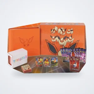 Pokémon Evoli Geschenkbox Flamara (Flareon Gift Box) – Chinesisch