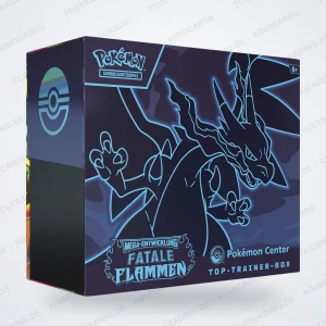 Pokémon Fatale Flammen Pokémon Center Top-Trainer-Box – Deutsch