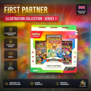 Pokémon First Partner Illustration Collection Serie 1 – Englisch – Produktbild KINGCARDS