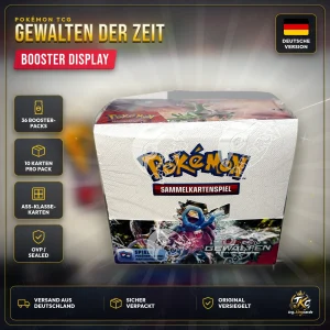 Pokémon Gewalten der Zeit Booster Display – Deutsch – Produktbild KINGCARDS