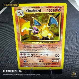 Pokémon Glurak (Charizard) 003/034 Holo – Pokémon TCG Classic (CLC) – Englisch – echtes Foto genau dieser Karte