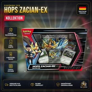 Pokémon Hops Zacian-ex Kollektion – Deutsch – Produktbild KINGCARDS