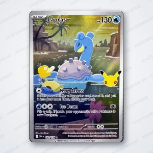 Pokémon Lapras 131/128 IR – 30th Celebration – Englisch