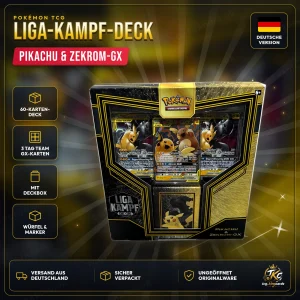 Pokémon Liga-Kampf-Deck Pikachu & Zekrom-GX – Deutsch – Produktbild KINGCARDS