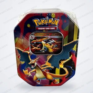 Pokémon Mega Charizard Y ex Tin (Mega-Glurak-Y-ex) – Englisch