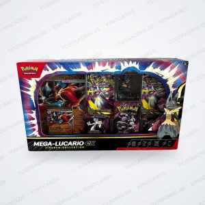 Pokémon Mega-Lucario-ex Figuren-Kollektion – Deutsch