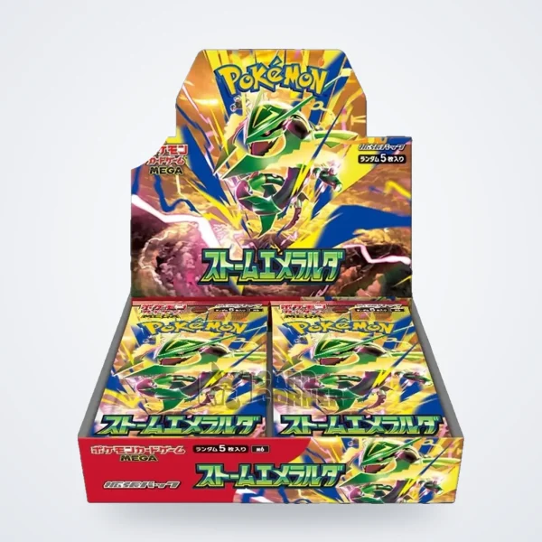 Pokémon Storm Emeralda (M6) Display – Japanisch
