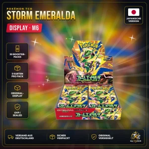 Pokémon Storm Emeralda (M6) Display – Japanisch – Produktbild KINGCARDS