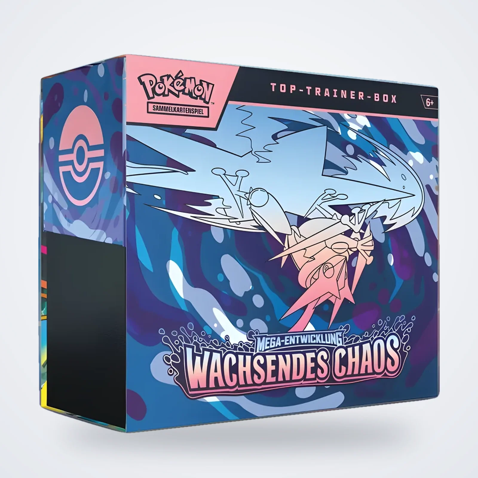 Pokémon Wachsendes Chaos Top-Trainer-Box – Deutsch