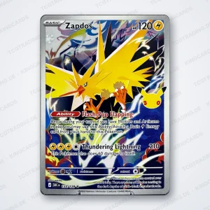Pokémon Zapdos 133/128 IR – 30th Celebration – Englisch