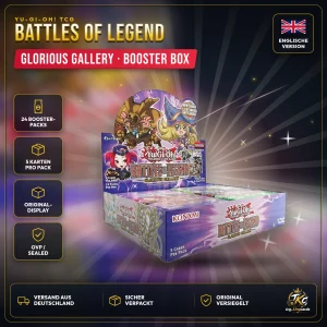 Yu-Gi-Oh! Battles of Legend: Glorious Gallery Booster Box – Englisch – Produktbild KINGCARDS